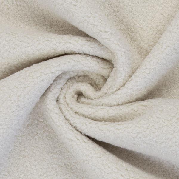 Teddy Boucle Kodiak Naturweiß von Swafing